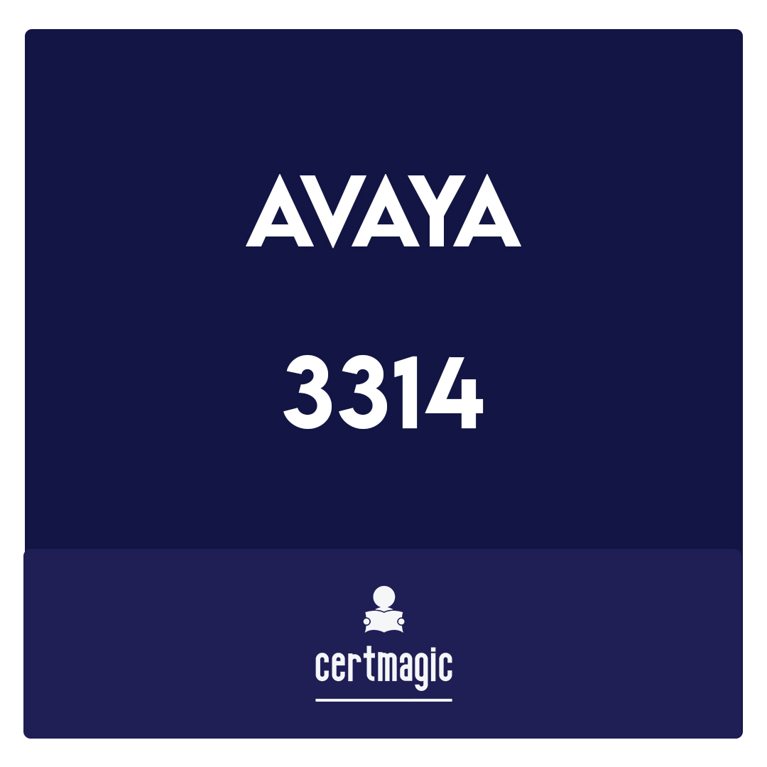 3314-Avaya Aura Experience Portal with POM Implementation and Maintenance Exam