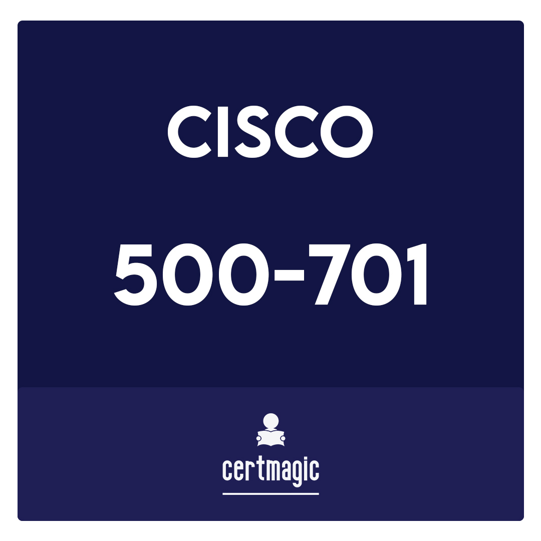 500-701-Cisco Video Infrastructure Design Exam