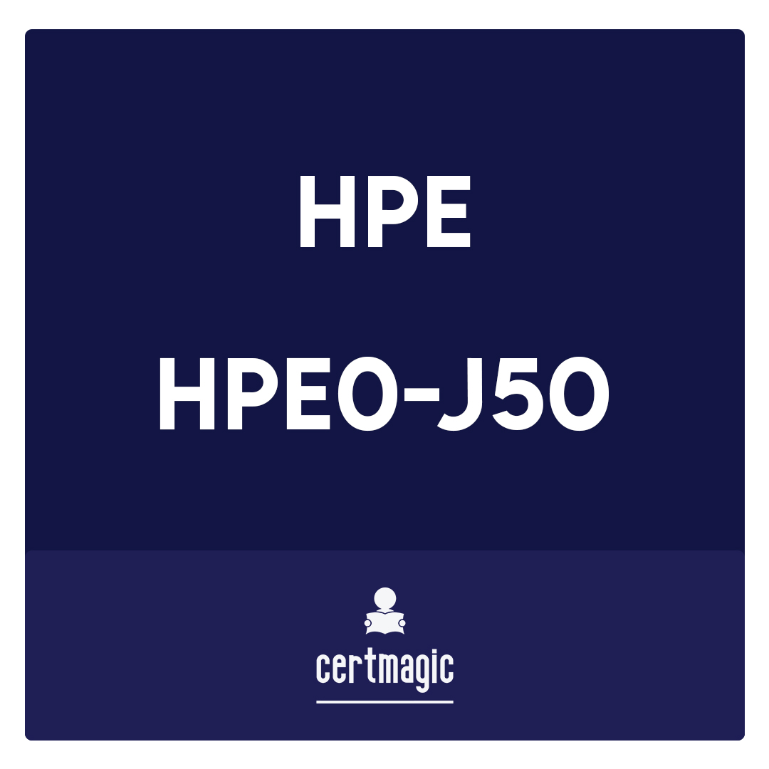 HPE0-J50-Integrating Protected HPE Storage Solutions Exam