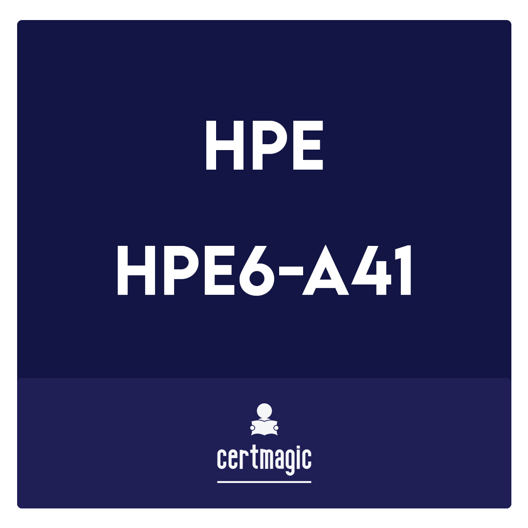 HPE6-A41-Applying Aruba Switching Fundamentals for Mobility Exam