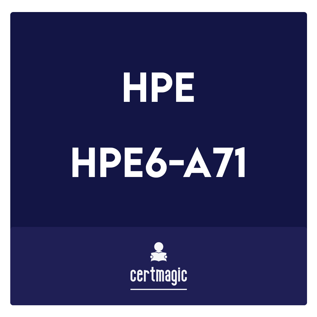 HPE6-A71-Aruba Certified Mobility Professional Exam Exam