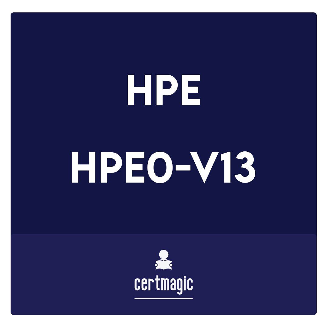 HPE0-V13-Designing HPE Software-Defined Infrastructure Solutions Exam