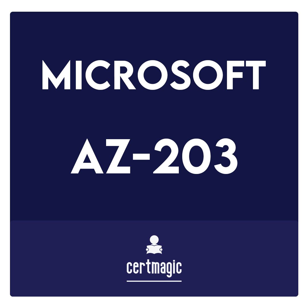 AZ-203-Developing Solutions for Microsoft Azure Exam