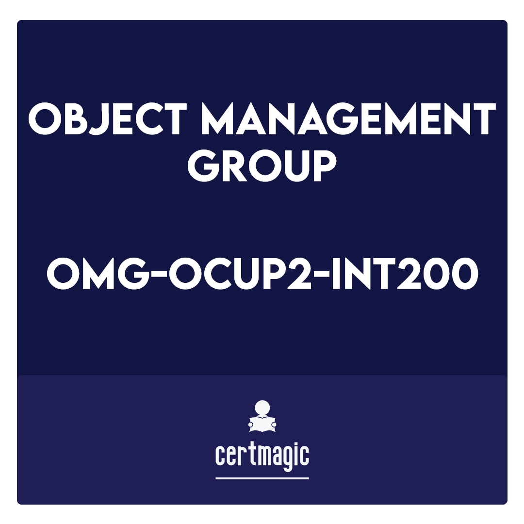 OMG-OCUP2-INT200-OMG Certified UML Professional 2 (OCUP 2) - Intermediate Level Exam