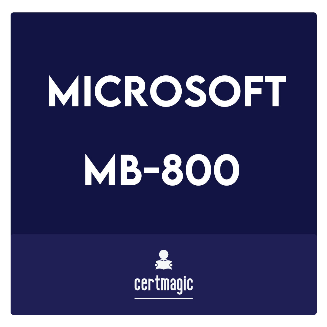 MB-800-Microsoft Dynamics 365 Business Central Functional Consultant (beta) Exam