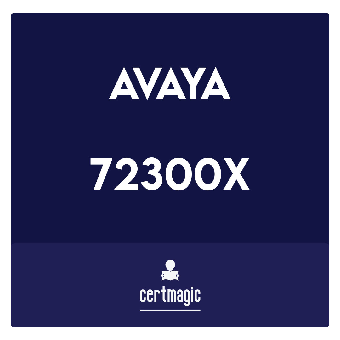 72300X-Avaya Aura® Communication Applications Support Exam
