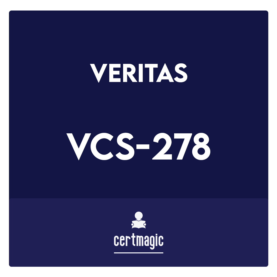 VCS-278-Administration of Veritas NetBackup 8.1.2 Exam
