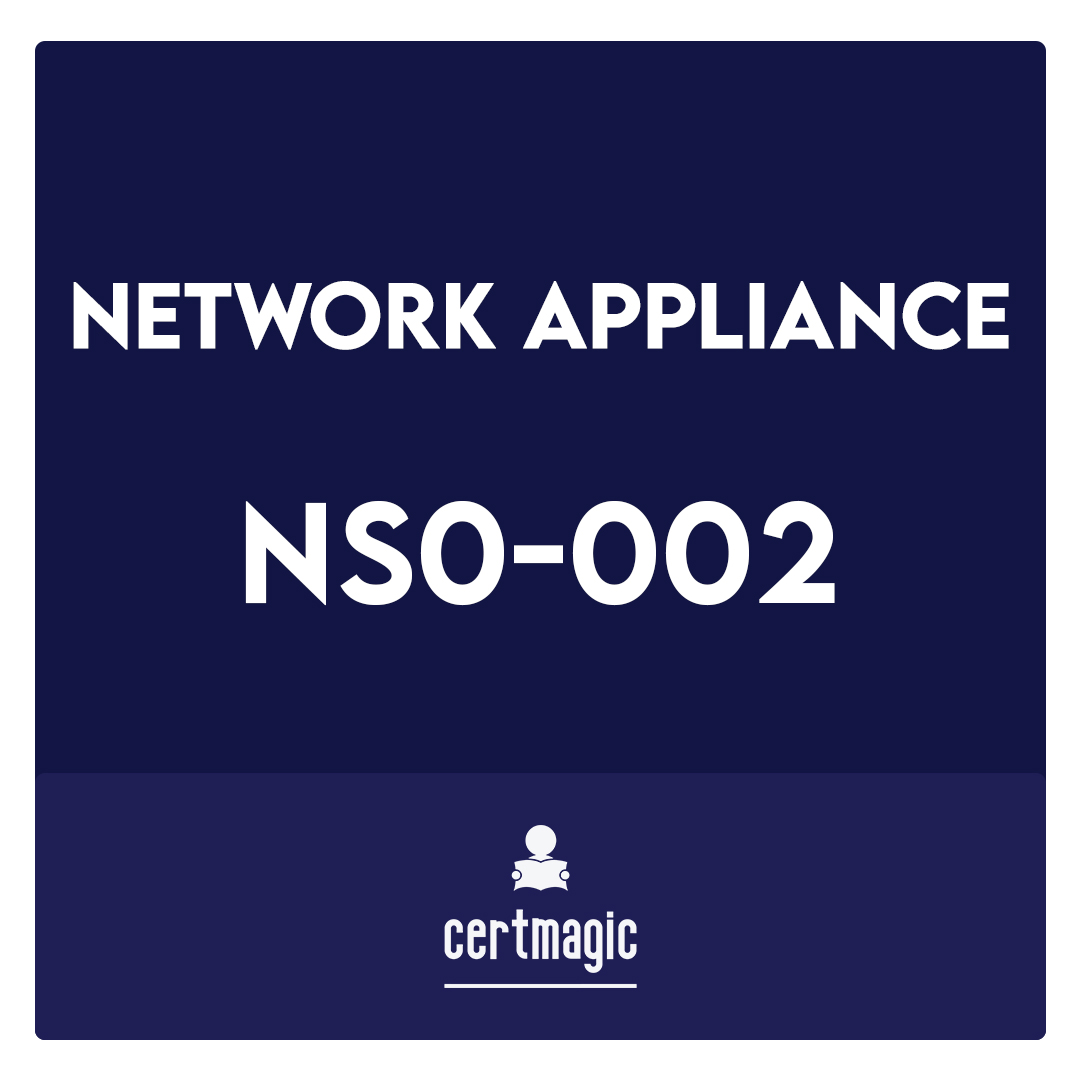 NS0-002-NetApp Certified Technology Associate Exam