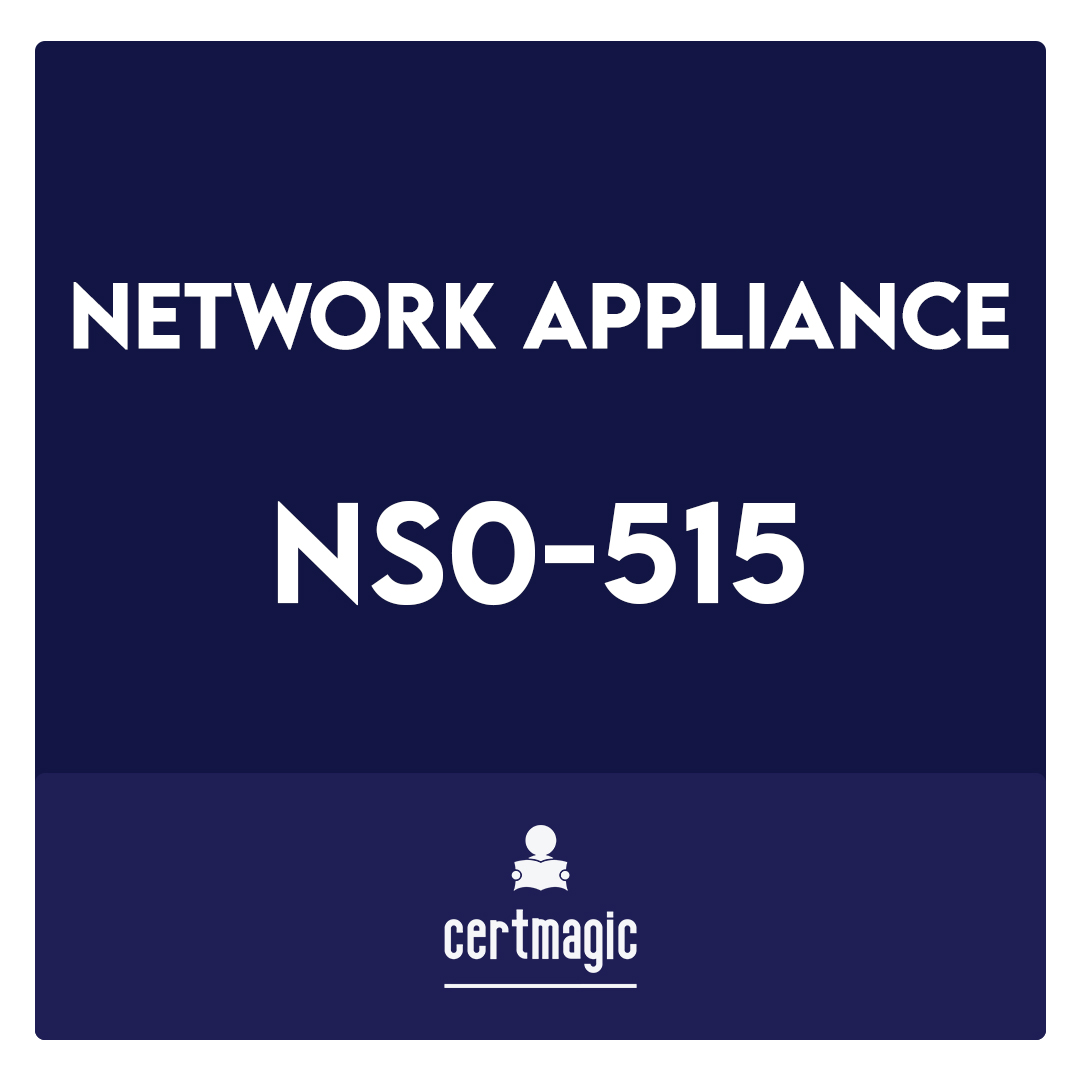 NS0-515-NetApp Certified Implementation Engineer-E-Series Exam