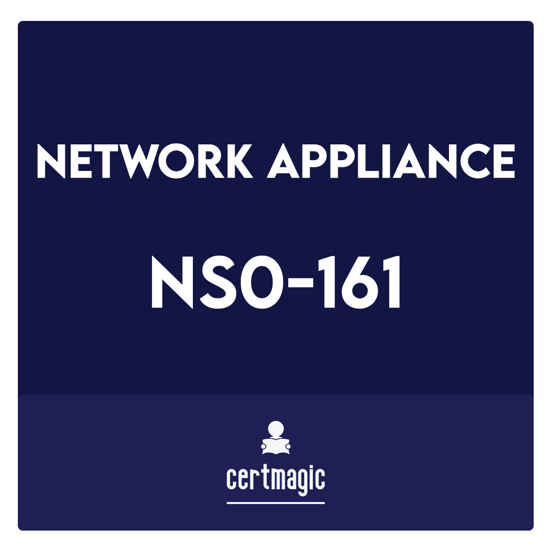 NS0-161-NetApp Certified Data Administrator, ONTAP Exam