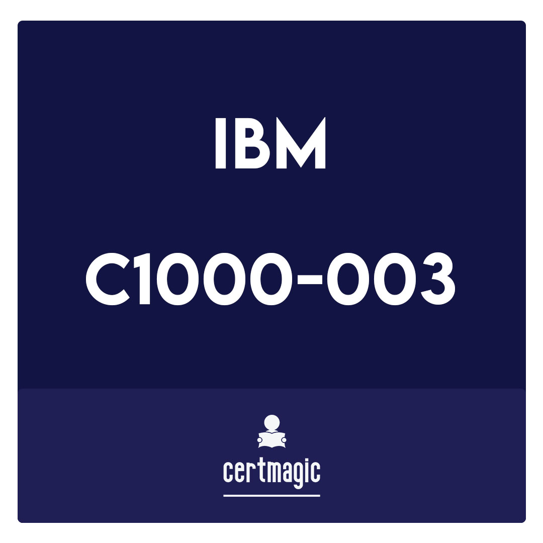 C1000-003-IBM Mobile Foundation v8.0 Application Development Exam