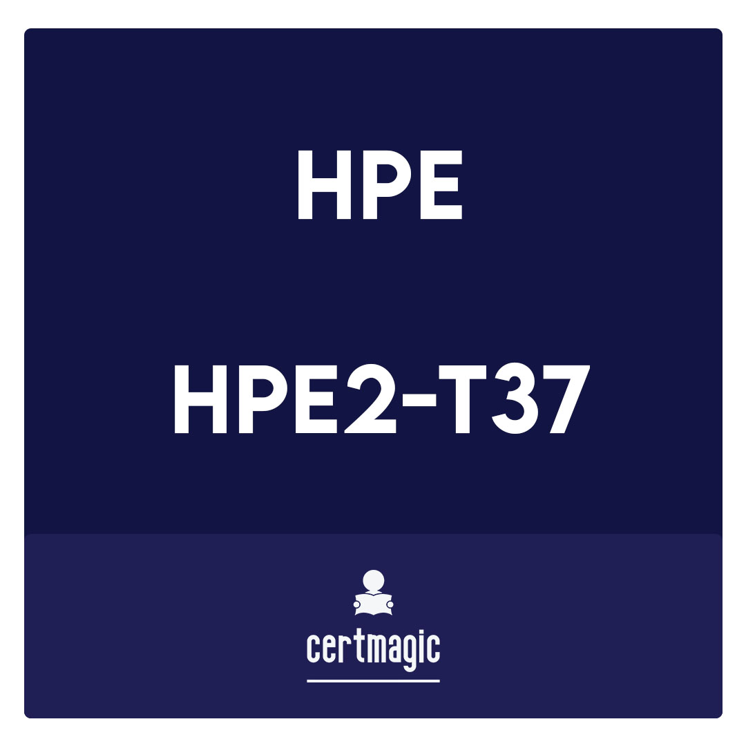 HPE2-T37-HPE Product Certified - OneView [2022]