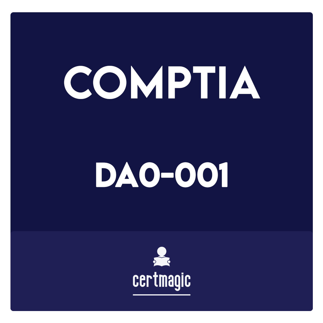 DA0-001-CompTIA Data+ Exam