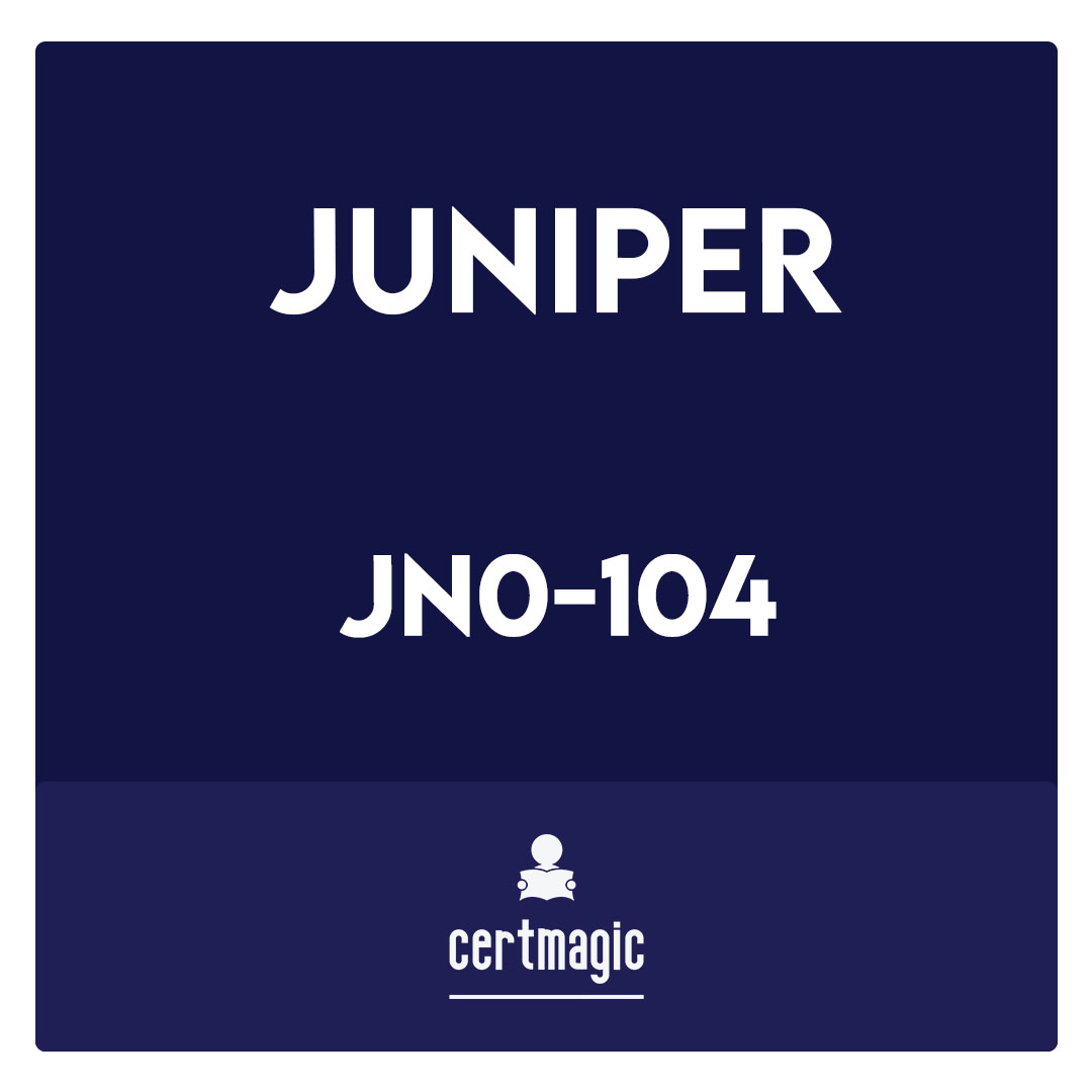 JN0-104-Junos - Associate (JNCIA-Junos) Exam