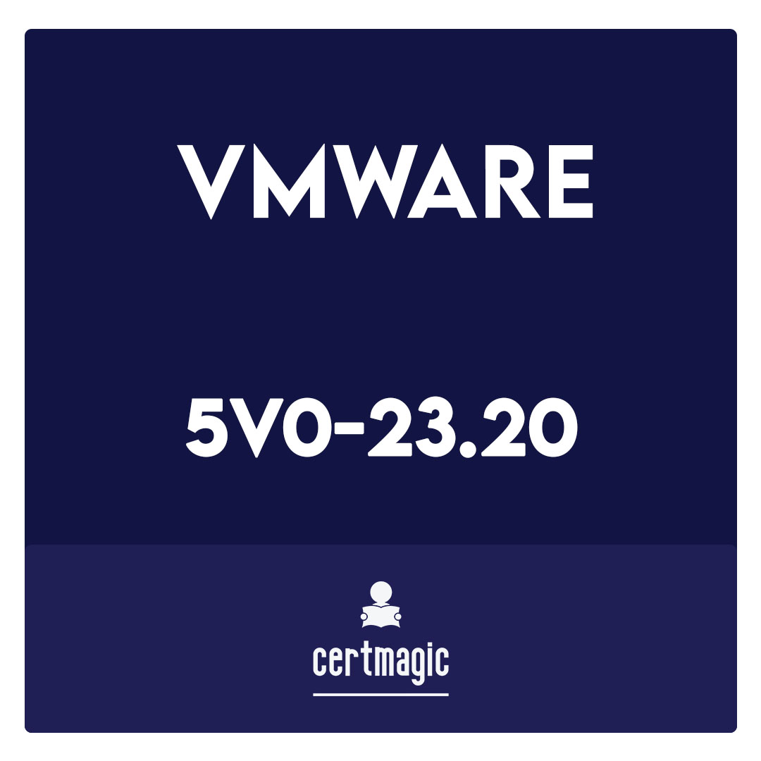 5V0-23.20-VMware vSphere with Tanzu Specialist Exam