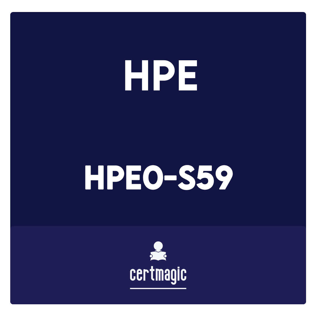 HPE0-S59-HPE Compute Solutions Exam