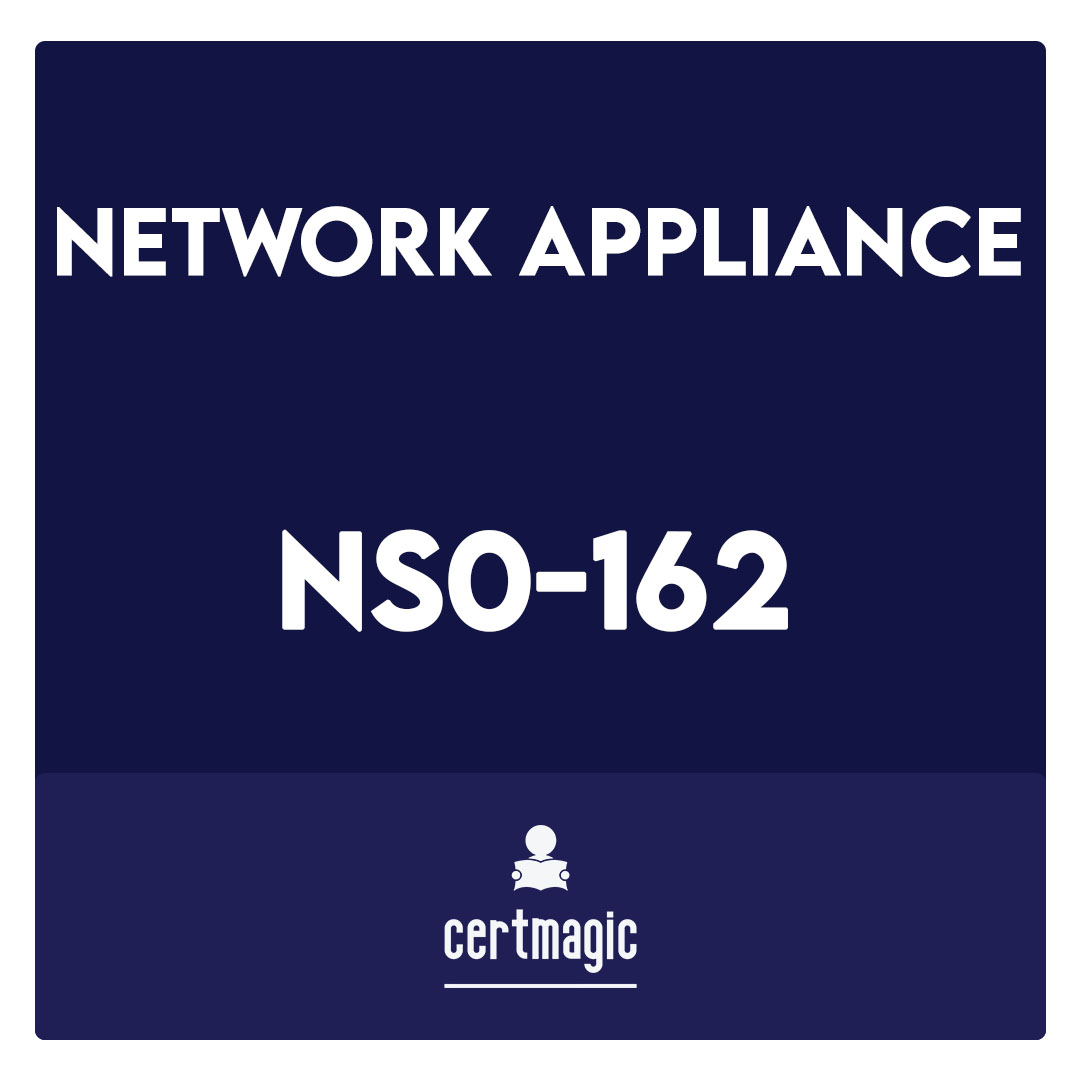 NS0-162-NetApp Certified Data Administrator, ONTAP Exam