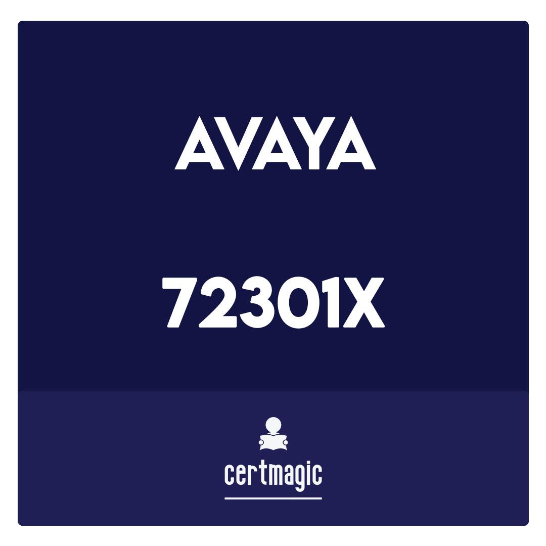 72301X-Avaya Aura® Communication Applications Support Certified Exam