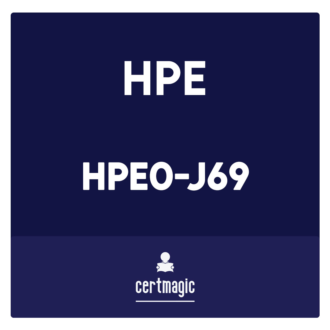 HPE0-J69-Delta - HPE Storage Solutions Exam