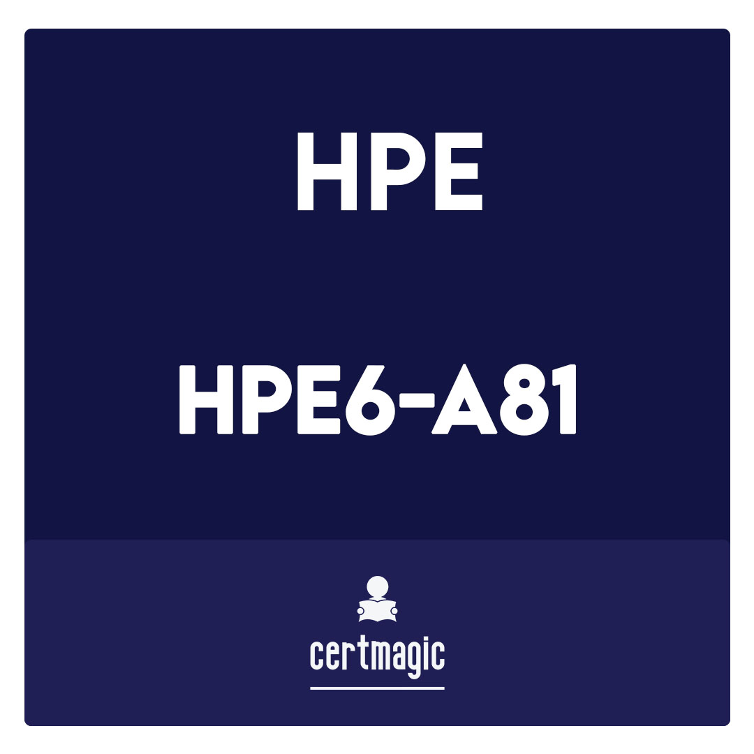 HPE6-A81-Aruba Certified ClearPass Expert Written Exam