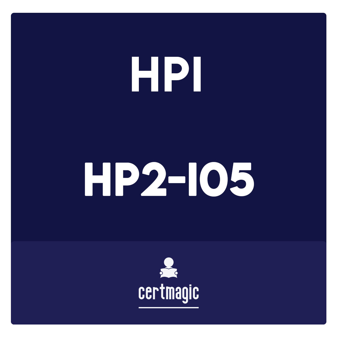 HP2-I05-Selling HP Personal Systems Security 2020 Exam