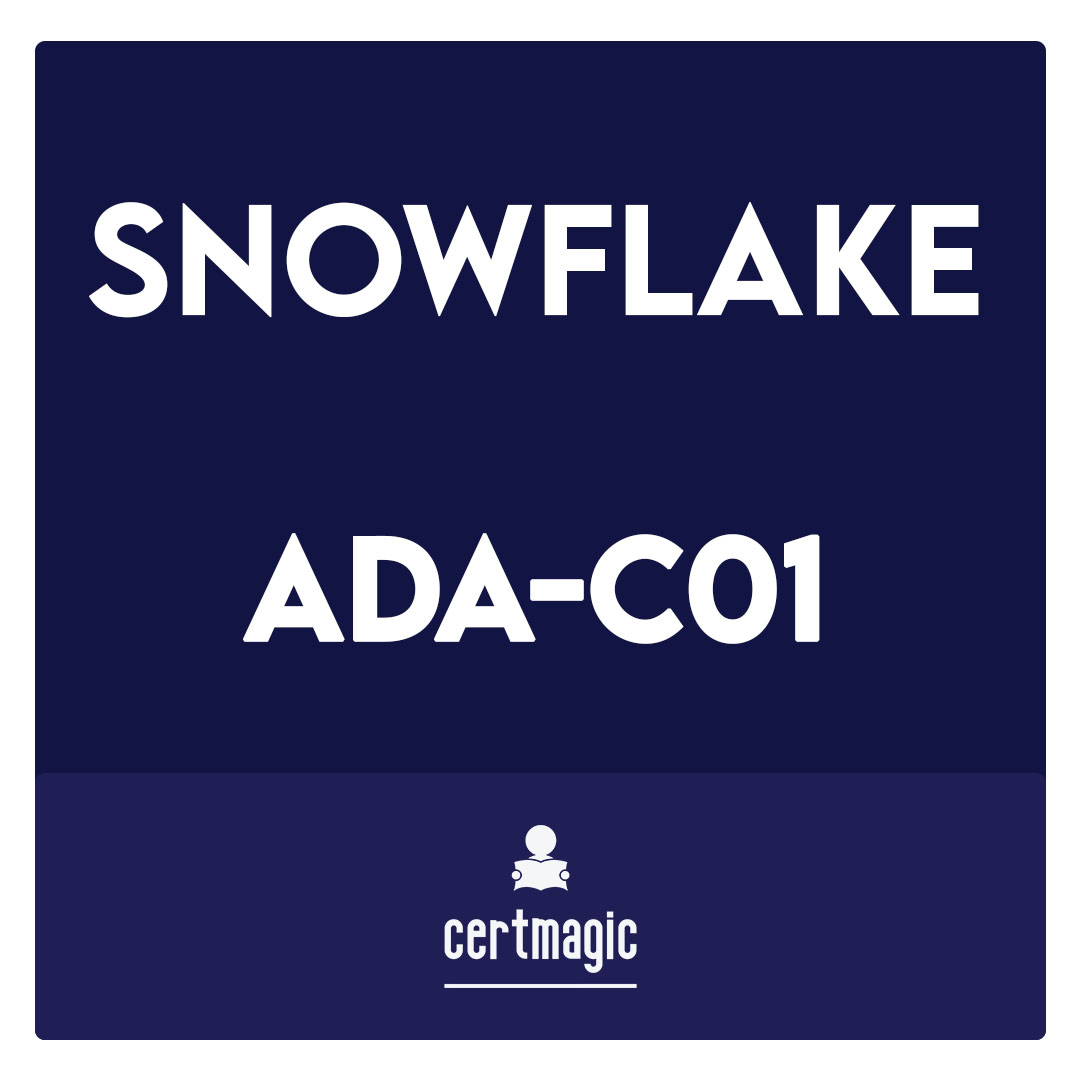 ADA-C01-SnowPro Advanced: Administrator Certification Exam