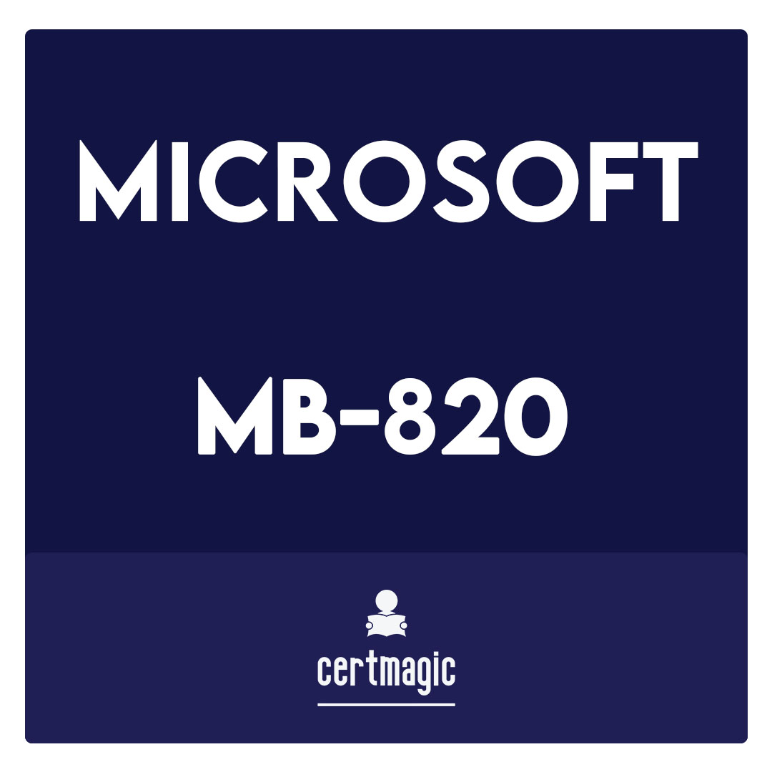 MB-820-Microsoft Dynamics 365 Business Central Developer (beta) Exam
