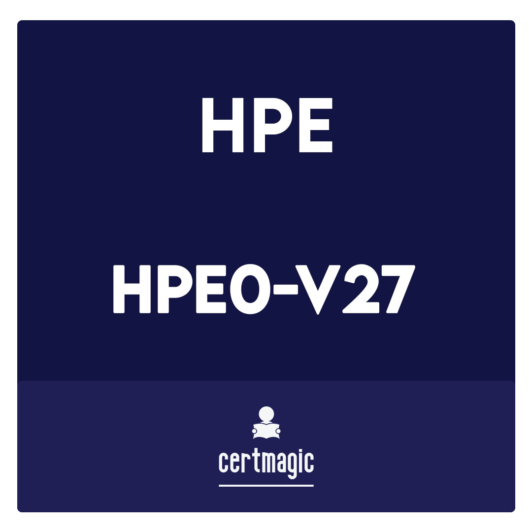 HPE0-V27-HPE Edge-to-Cloud Solutions Exam