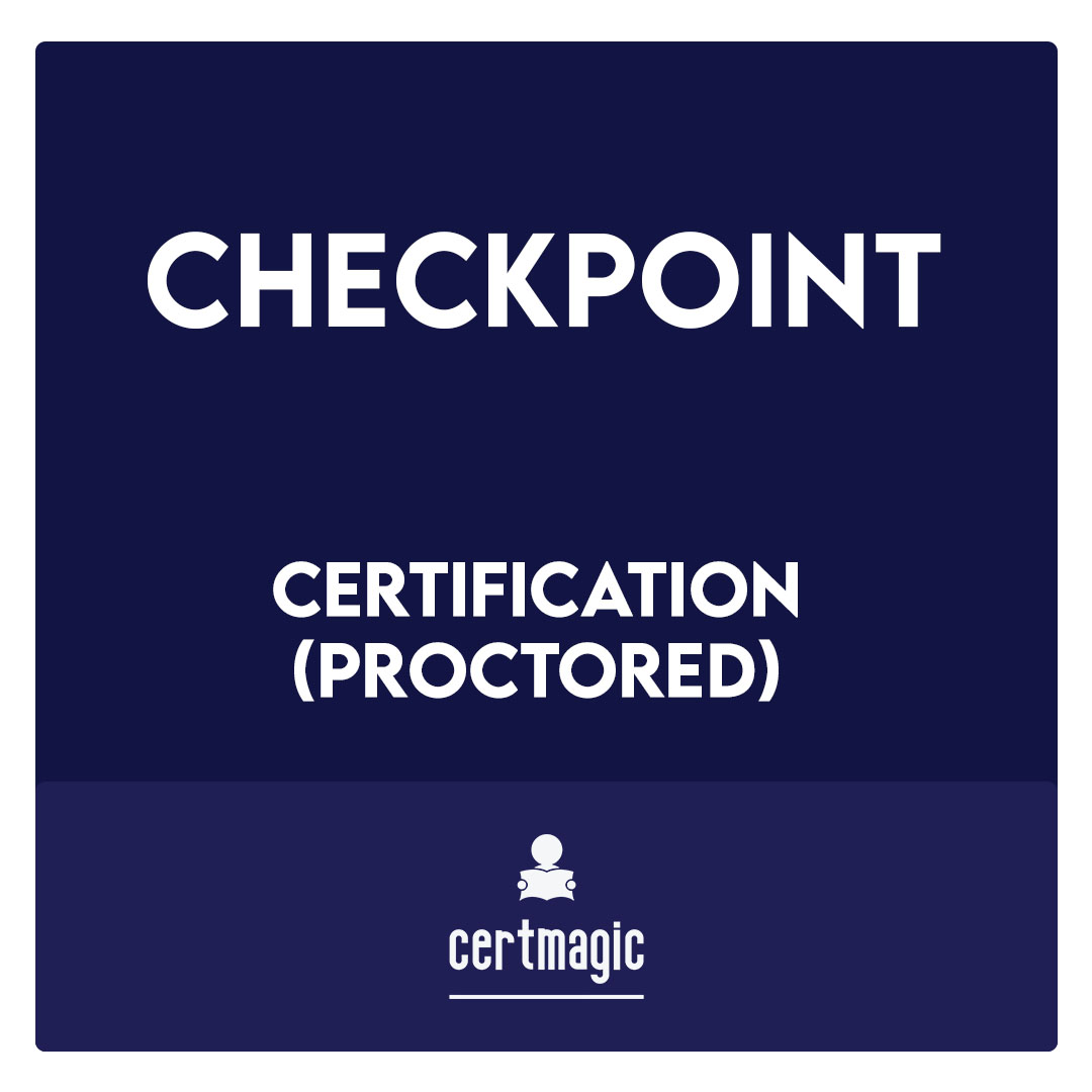 Certification (Proctored)
